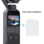 6 PCS HD Lens Protector + Screen Film for DJI OSMO Pocket Gimbal, HD Lens Protector