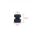 5 Packs / 100pcs iFlight M3 Damping Rubber Column Shock-absorbing Ball Shock Damping Ball for REVO Bee32 F4/F3 Flight Control Fly Tower FPV RC, M3