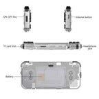 Powkiddy Q90 3.0 inch IPS Screen Retro Joystick Handheld Game Console with 16GB Memory, Q90 / White, Q90 / Blue