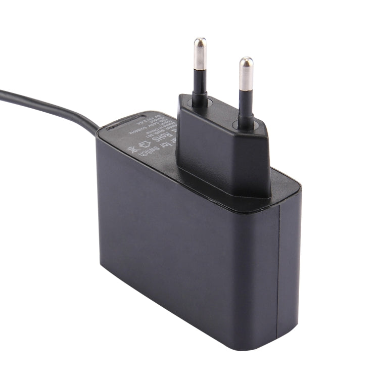 For Nintendo Switch NS Game Console Wall Adapter Charger Charger Adapter Charging Power, DC 5V, Cable Length: 1.5m, EU Plug(Black), For Switch  NS EU Plug