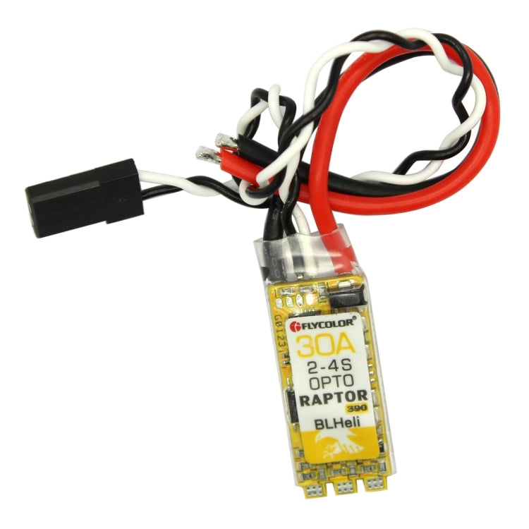Flycolor Raptor 390 30A 2-4S Electric Speed Controller, 390 30A