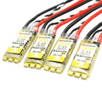 4 PCS Flycolor Raptor 390 30A 2-4S Electric Speed Controller, 390 30A 4 PCS