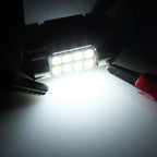 2 PCS 31mm Festoon 3W 300LM White Light 8 LED 3528 SMD Canbus Error-Free Car Reading Lamps,  DC 12, 31mm