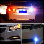3.0 inch DC 12V 10W 900LM 6500K Car Angel Eyes Fog Lamp Foglight(White Light + White Light), 3.0 inch