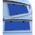 Stainless Steel License Plate Bracket Vehicle License Plate Bracket Bottom Plate Automobile License Plate Conversion Frame, License Plate Bracket2