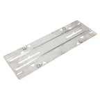 Stainless Steel License Plate Bracket Vehicle License Plate Bracket Bottom Plate Automobile License Plate Conversion Frame, License Plate Bracket1