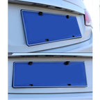 Stainless Steel License Plate Bracket Vehicle License Plate Bracket Bottom Plate Automobile License Plate Conversion Frame, License Plate Bracket1