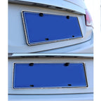 2 PCS Car License Plate Frames Car Styling License Plate Frame Universal License Plate Holder Car Accessories, Aluminum Alloy License Plate Frame