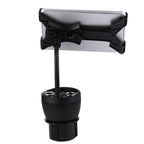 Olesson 2 in 1 Car Charger Cup Holder PowerCup Phone / Tablet Holder + 2.1A / 1A Dual-USB Ports Car Cigarette Lighter Socket Car Charger, 1629