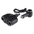 Olesson 2.1A / 1A Dual-USB Ports Car Cigarette Lighter Socket Car Charger, 1630