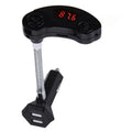 GT86 Dual USB Charger Car Bluetooth FM Transmitter Kit, Support LCD Display / TF Card Music Play / Hands-free, GT86 (Black), GT86 (Gold), GT86 (Silver)
