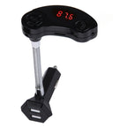 GT86 Dual USB Charger Car Bluetooth FM Transmitter Kit, Support LCD Display / TF Card Music Play / Hands-free, GT86 (Black), GT86 (Gold), GT86 (Silver)