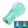 Crystal Double Light Car Breathing Racing Dash LED Magic Lamp Gear Head Shift Knob with Base, Size: 8.2 * 4.5 * 3.0 cm(Green Light + Blue Light), Size: 8.2 * 4.5 * 3.0 cm(Green), Size: 8.2 * 4.5 * 3.0 cm(Purple), Size: 8.2 * 4.5 * 3.0 cm(Red)