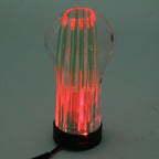 Crystal Double Light Car Breathing Racing Dash LED Magic Lamp Gear Head Shift Knob with Base, Size: 8.2 * 4.5 * 3.0 cm(Green Light + Blue Light), Size: 8.2 * 4.5 * 3.0 cm(Green), Size: 8.2 * 4.5 * 3.0 cm(Purple), Size: 8.2 * 4.5 * 3.0 cm(Red)