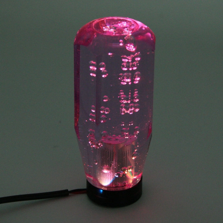 Crystal Car Breathing Racing Dash LED Magic Lamp Gear Head Shift Knob with Base, Size: 10.0 * 4.5 * 3.2 cm(Red and Blue), Size: 10.0 * 4.5 * 3.2 cm(Purple), Size: 10.0 * 4.5 * 3.2 cm(Red), Size: 10.0 * 4.5 * 3.2 cm(Transparent)