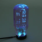 Crystal Car Breathing Racing Dash LED Magic Lamp Gear Head Shift Knob with Base, Size: 10.0 * 4.5 * 3.2 cm(Red and Blue), Size: 10.0 * 4.5 * 3.2 cm(Purple), Size: 10.0 * 4.5 * 3.2 cm(Red), Size: 10.0 * 4.5 * 3.2 cm(Transparent)