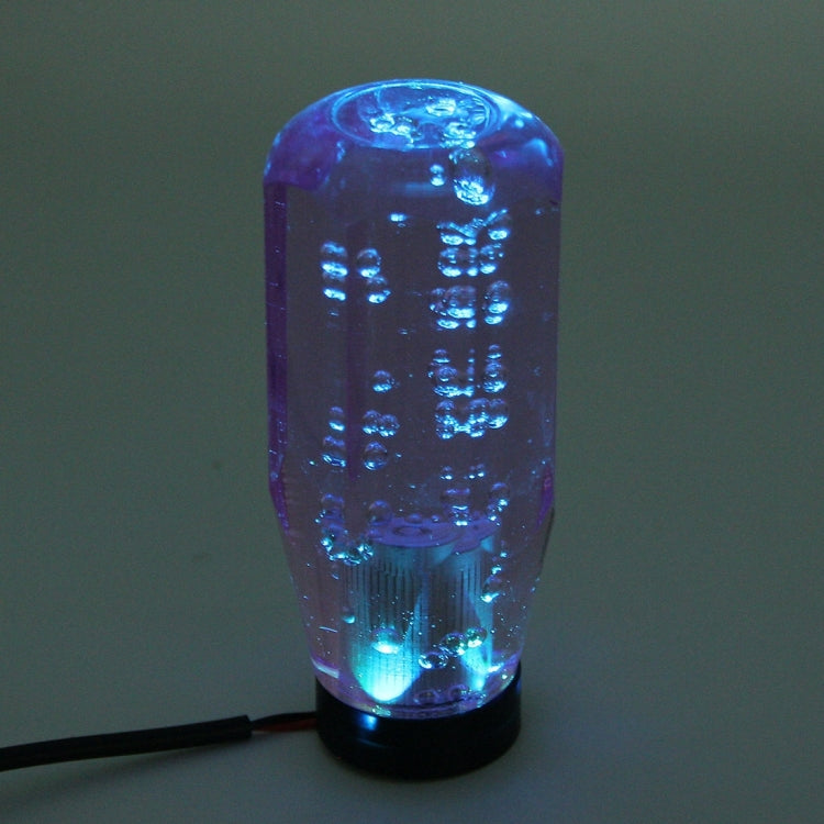 Crystal Car Breathing Racing Dash LED Magic Lamp Gear Head Shift Knob with Base, Size: 10.0 * 4.5 * 3.2 cm(Red and Blue), Size: 10.0 * 4.5 * 3.2 cm(Purple), Size: 10.0 * 4.5 * 3.2 cm(Red), Size: 10.0 * 4.5 * 3.2 cm(Transparent)