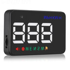 Geyiren A5 HUD 3.5 inch Car Head Up Display with GPS System, Two Mode Display, Light Sensors, KM/h MPH Speed, Compass, Speed Alarm, A5(Black), A5 (Green Light)