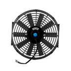 12V 80W 12 inch Car Cooling Fan High-power Modified Tank Fan Cooling Fan Powerful Auto Fan Mini Air Conditioner for Car, 12 inch (Red), 12 inch (Blue), 12 inch (Black)