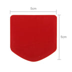 Shield Shape Metal Car Badge Decorative Sticker, Size: Small, French Flag, Italy Flag 2, Italy Flag 1