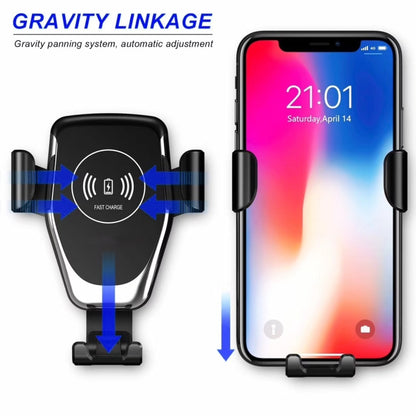 Car Air Outlet Bracket Wireless Charger Qi Standard Wireless Charger