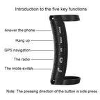 1 Set Universal Steering Wheel Controller Wireless Multifunctional DVD Navigation Key Remote Controller, Steering Wheel Controller