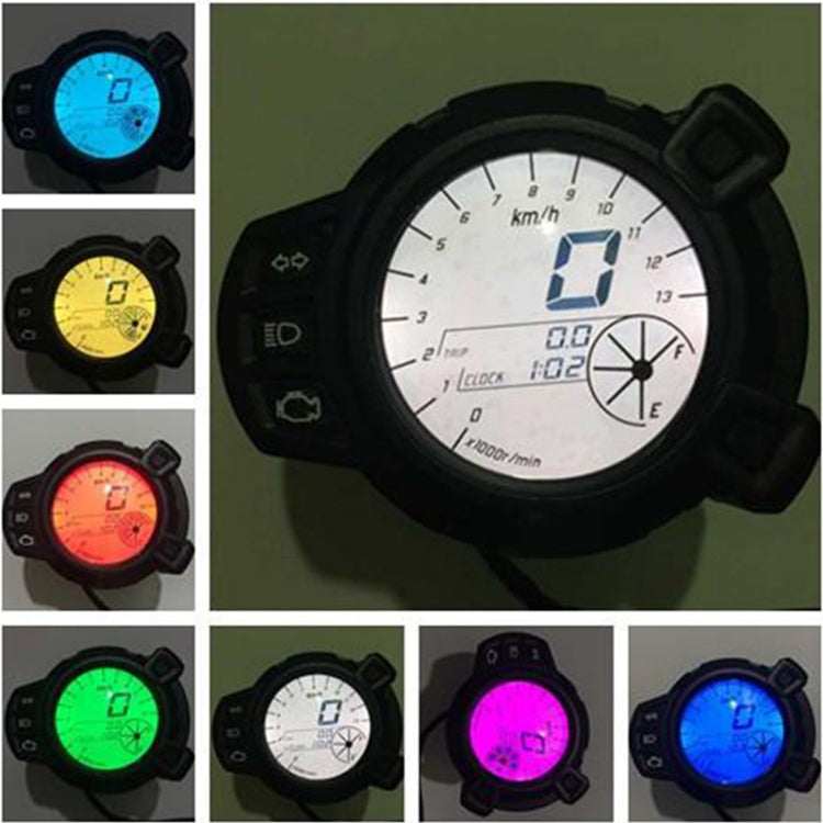 B2909 12V Motorcycle Modified Colorful Screen Instrument for BWS/RXM, B2909