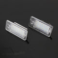 2 PCS License Plate Light with 18 SMD-3528 Lamps for Audi, For Audi
