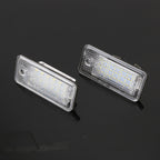 2 PCS License Plate Light with 18 SMD-3528 Lamps for Audi, For Audi