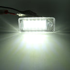 2 PCS License Plate Light with 18 SMD-3528 Lamps for Audi, For Audi