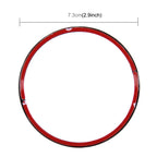4 PCS Car Aluminum Wheel Hub Deroration Ring For Cadillac
