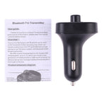 805E Dual USB Charging Bluetooth FM Transmitter MP3 Music Player Car Kit, Support Hands-Free Call  & Read TF Card / U Disk Music, 805E