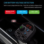 805E Dual USB Charging Bluetooth FM Transmitter MP3 Music Player Car Kit, Support Hands-Free Call  & Read TF Card / U Disk Music, 805E