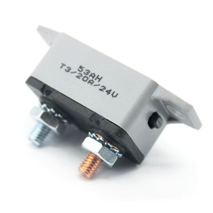 F3088-50A 50A Manual Reset Circuit Breaker Double Short Legs with Bolt 12/24V, 50A
