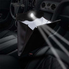 Car Multifunctional LED Design Hanging Folding Garbage Bin Storage Box
