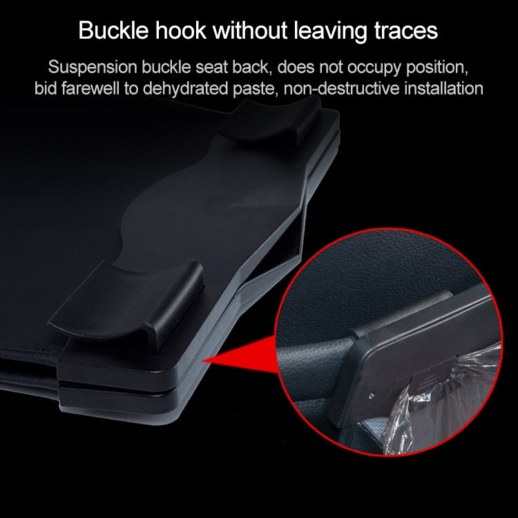 Car Multifunctional LED Design Hanging Folding Garbage Bin Storage Box