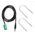 Car Audio AUX Adapter Cable + Tool for Renault, For Renault Adapter Cable
