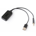Universal Car HIFI Wireless Bluetooth Module AUX Audio Adapter Cable, Universal