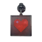 32x32 Pixel Full Color Wireless Bluetooth APP Control Emoticon Smile Faces LED Car Sign LED Display Lighting Board, 32x32 Pixel Car Charging