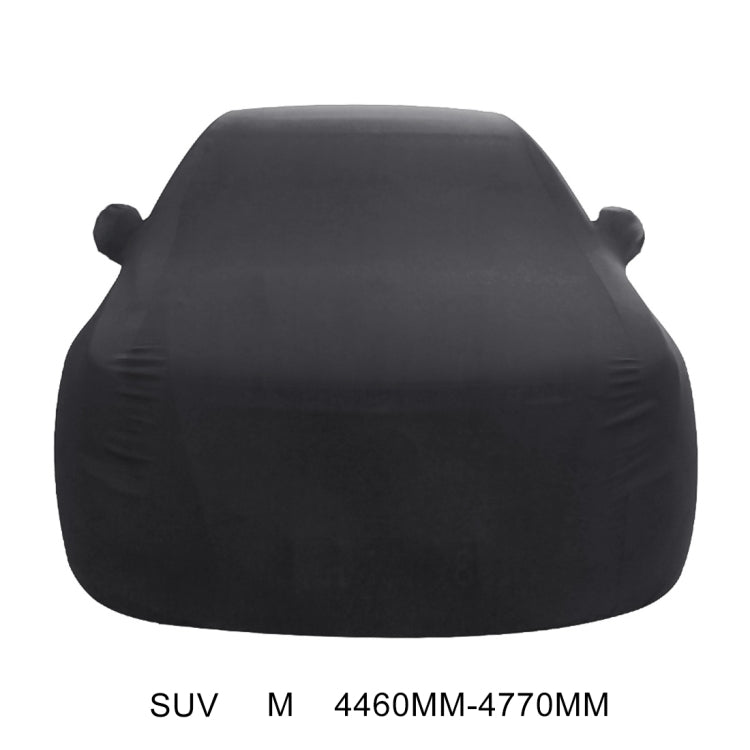 Anti-Dust Anti-UV Heat-insulating Elastic Force Cotton Car Cover for SUV, Size: M, 4.46m~4.77m, Size: M, 4.46m~4.77m