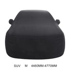 Anti-Dust Anti-UV Heat-insulating Elastic Force Cotton Car Cover for SUV, Size: M, 4.46m~4.77m, Size: M, 4.46m~4.77m