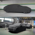 Anti-Dust Anti-UV Heat-insulating Elastic Force Cotton Car Cover for SUV, Size: M, 4.46m~4.77m, Size: M, 4.46m~4.77m