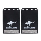 Premium Heavy Duty Molded Splash Front and Rear Mud Flaps Guards, Medium Size, Random Pattern Delivery