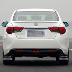 Premium Heavy Duty Molded Splash Front and Rear Mud Flaps Guards, Medium Size, Random Pattern Delivery