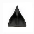 7 PCS Universal Car Eagle Claw Style Shark Fin Diffuser Vortex Generator Roof Spoiler, Carbon Fiber