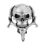 Universal Vehicle Car Creative Skull Double Heads Shaped Shifter Cover Manual Automatic Gear Shift Knob, Double Heads Shaped (Silver), Double Heads Shaped (Bronze), Double Heads Shaped (Beige)