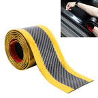 Universal Electroplate Carbon Fibre Car Door Threshold Decoration Strip Decorative Sticker, Size : 3CM x 2M, 3CM x 2M (Gold), 3CM x 2M (Red), 3CM x 2M (Silver)