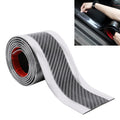 Universal Electroplate Carbon Fibre Car Door Threshold Decoration Strip Decorative Sticker, Size : 3CM x 2M, 3CM x 2M (Silver), 3CM x 2M (Gold), 3CM x 2M (Red)
