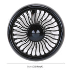 Portable Car Electric Cooling Fan with Base