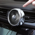 Multi-function Portable Car Air Outlet Sucker Electric Cooling Fan, Multi-function (Black), Multi-function (Silver)